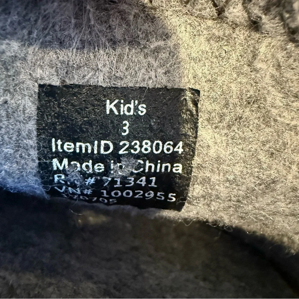 L.L. Bean Kids Purple and Gray Boots